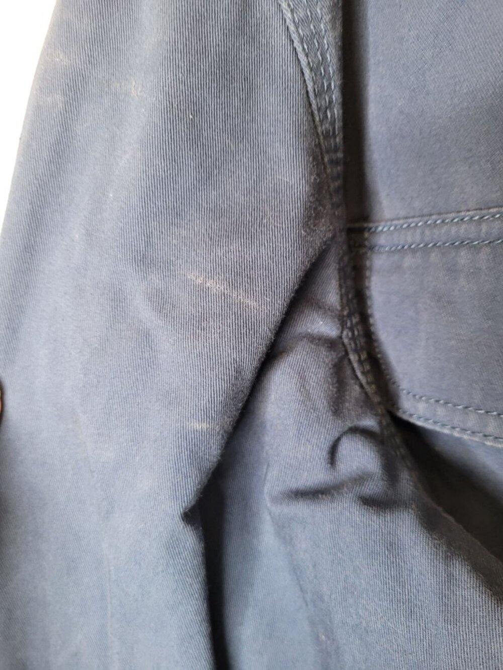 L.L. Bean Mens Chore Jacket Shacket Flannel lined Blue XL Barn Trucker Heritage - Picture 7 of 7